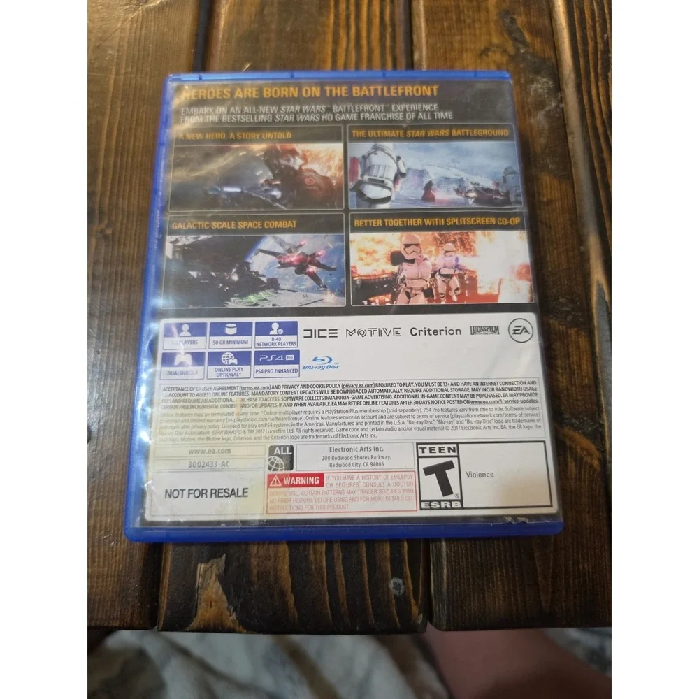 Star Wars Battlefront II (PlayStation‎ 4 USED)
